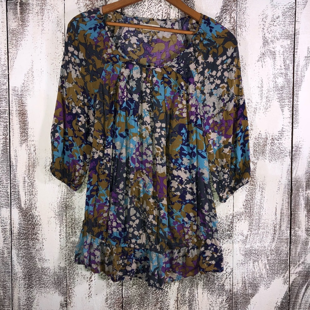 Old Navy Small Maternity Floral Blouse